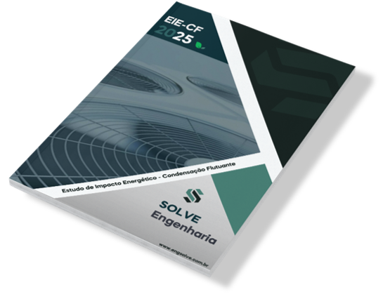 Capa do estudo de impacto energético para condensação flutuante.
